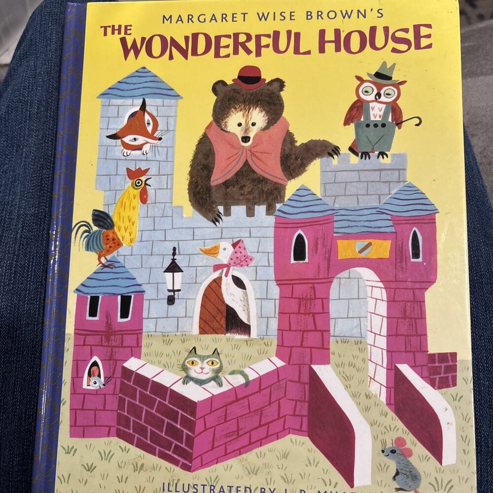 The Wonderful House Children’s Book By Margaret Wise Brown. 1988 Hardcover